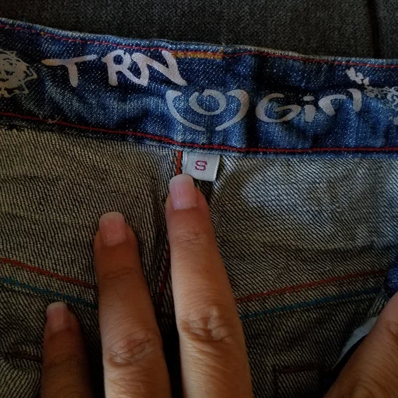 Terranova Ruffled Tiered Cowgirl Denim Skirt from Italy - Picture 5 of 17